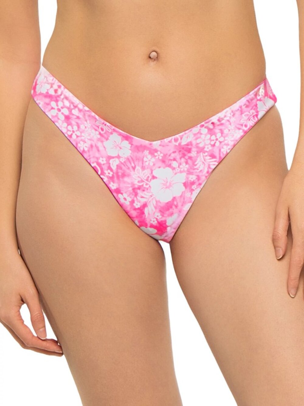 BNWT Kulani Kinis Island Blush Brazilian Bikini Bottom, Island blush, Medium